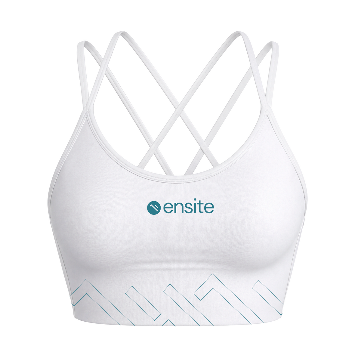 Double Logo Sports Bra